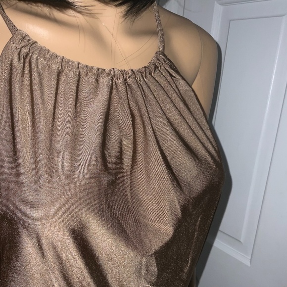 Elegant Brown Jumpsuit - Picture 15 of 15